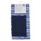 LA Collection 170 GSM Cotton Stripe Printed Apron Navy 60x90cm
