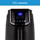 Midea 4.7L XL Digital Air Fryer 1500W With Dual Cyclone Rapid Hot Technology For Frying, Grilling, Broiling, Roasting, Baking, Toasting, Timer Up To 60 minutes Temperature Control Up To 200&deg;C-MFCN40D2