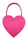 Heart Shape Felt Bag 16.5x17cm