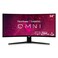 ViewSonic OMNI VX3418-2KPC 34 Inch Ultrawide Curved 1440p 1ms 144Hz Gaming Monitor with Adaptive Sync, Eye Care, HDMI and Display Port