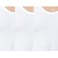 Fruit Of The Loom Sleeveless Vest XL White Pack of 3