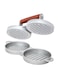 Generic Double Burger Press Hamburger Patties Maker Multicolour 29centimeter