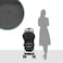 Moon Bezik One Fold Baby Stroller &ndash; Mid Grey   Lightweight, Compact &amp; Travel-Friendly
