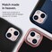 Spigen GLAStR Optik Camera Lens Screen Protector [2 Pack] designed for iPhone 13 (2021) and iPhone 13 Mini (2021) - Pink