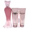 Paris Hilton Rose Rush Gift Set - Eau De Parfum - 100ml + Eau De Parfum Mini - 10ml + Body Lotion - 90ml + Shower Gel - 90ml