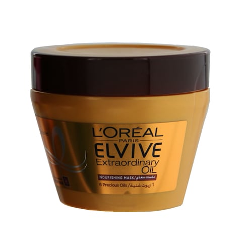 Buy LOreal Paris Elvive Extraordinary Oil Mask 300ml in Saudi Arabia