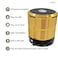 Mini Wireless Music Speaker With Support Of USB/ Mobile Phone Call/ Wireless With USB and Auxiliary Cable Included-Color WS-887