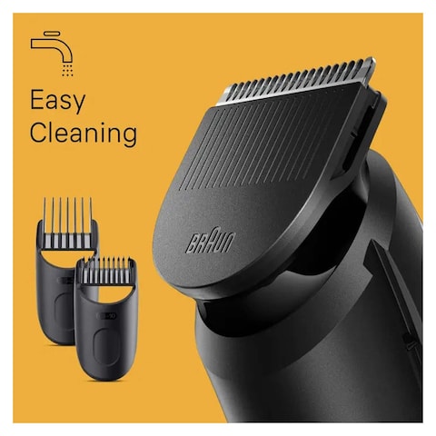 Braun Beard Trimmer with 3 styling tools - Black - BT3411