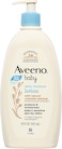Aveeno Baby Daily Moisture Moisturizing Lotion For Delicate Skin With Natural Colloidal Oatmeal &amp; Dimethicone, Hypoallergenic, Fragrance-, Phthalate- &amp; Paraben-Free, 18 Fl. Oz (Package May Vary)