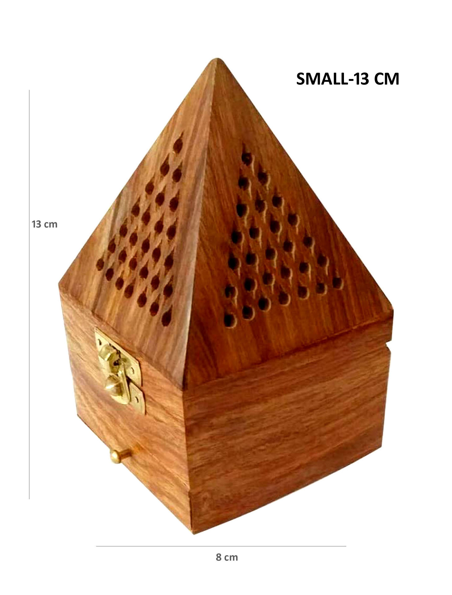 مبخرة خشبية مربعة - مبخرة متوسطة الحجم