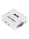Generic - VGA To HDMI AV Converter White