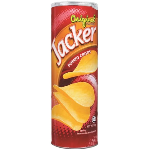 JACKER POTATO CHIPS ORIGINAL 100G