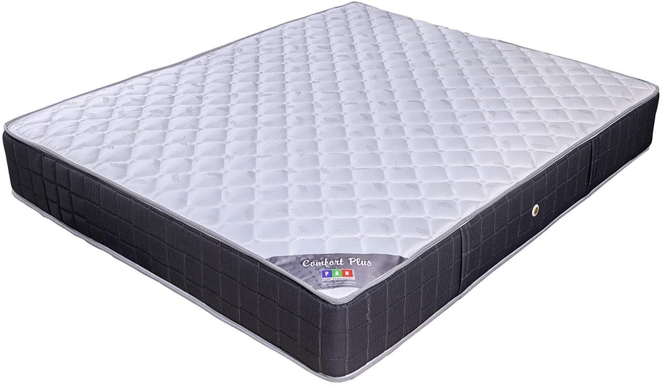 PAN Home Comfort Plus Bonnell Spring Mattress, 25 x 200 x 180 cm