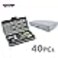 Abbasali 40 Pcs Combination Socket Toolkit Wrench Set 3/8''-1/4''
