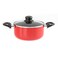 First1 Non-Stick Casserole With Lid Red 20cm