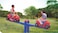 Rbwtoys New Outdoor Heavy Material Rider Seesaw With Bike Face 2 Kids Seat, Playset For Kids RW-15237 220&times;46&times;110cm