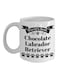 muGGyz Printed Ceramic Coffee Mug White