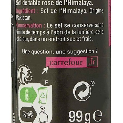 Carrefour Himalayan Rose Salt 99g