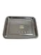 Almufarrej Stainless Steel Tray Silver 40X30cm