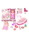Rolly Toys Cute Baby Doll Play Set With 12 Sounds Accessories And Hand Basket For Kids