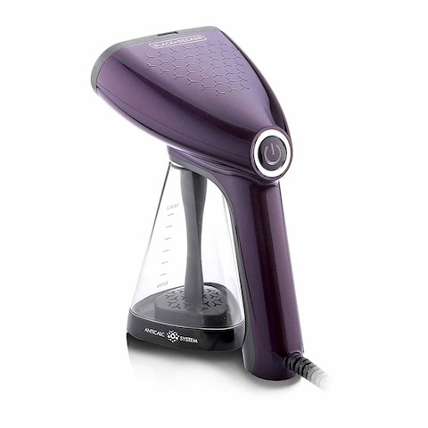 Black and Decker Handy Garment Steamer -1500 Watt - Black - HST1500