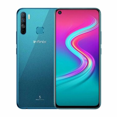 انفينيكس S5 ثنائي الشريحة، 128 جيجا، 6 جيجا رام، شبكة الجيل الرابع - أزرق
