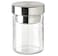 Jar with insert, clear glass/stainless steel0.4 l
Price incl. VAT