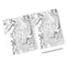 Loud Universe Hardcover Notebook Liquid Marble Liquid Black White Marble Spiral Notebook with Premium High Quality Paper A5 Size
