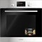 La Modano 60 CM Stainless Steel Built-in Gas Oven With Knob Control, Double Glass Door, Rotisserie, Turbo Oven, Chromed Side Racks, LED Display, Slim Frame, One year Manufacture Warranty - LMBO601GS