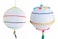 2-Piece Decorative Party Paper Lanterns