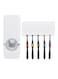 Generic Automatic Toothpaste Dispenser And Toothbrush Holder Set White