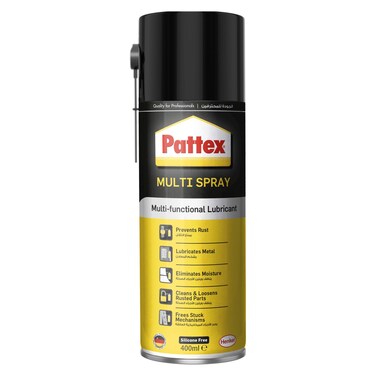 Pattex Multi-Functional Lubricant Spray Clear 400ml