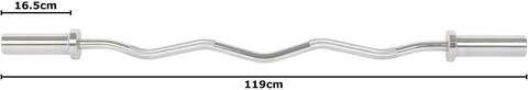 Max Strength Ez Curl Bar Olympic 4Ft Bicep Curl Bar For Preacher Curl - Compatible With 2 Inch Weight Plates Barbell Solid Curl Bar With Collars