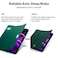 ESR for iPad Pro 12.9" Case 2020 &amp; 2018, Rebound Slim Smart Case with Auto Sleep/Wake [Viewing/Typing Stand Mode] [Flexible TPU Back with Rubberized Cover] - Pine Green
