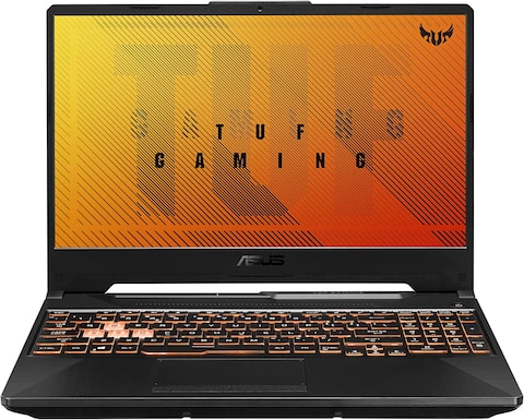 ASUS TUF Gaming F15 FX506LHB-HN323W (Bonfire Black) Gaming Laptop, I5-10300H 8GB 512G GB SSD, NV GTX1650, WIN11 HOME, 15.6 inch FHD 1920X1080 16:9 144Hz, HD Webcam, RGB-Backlit-Eng-Arb-KB