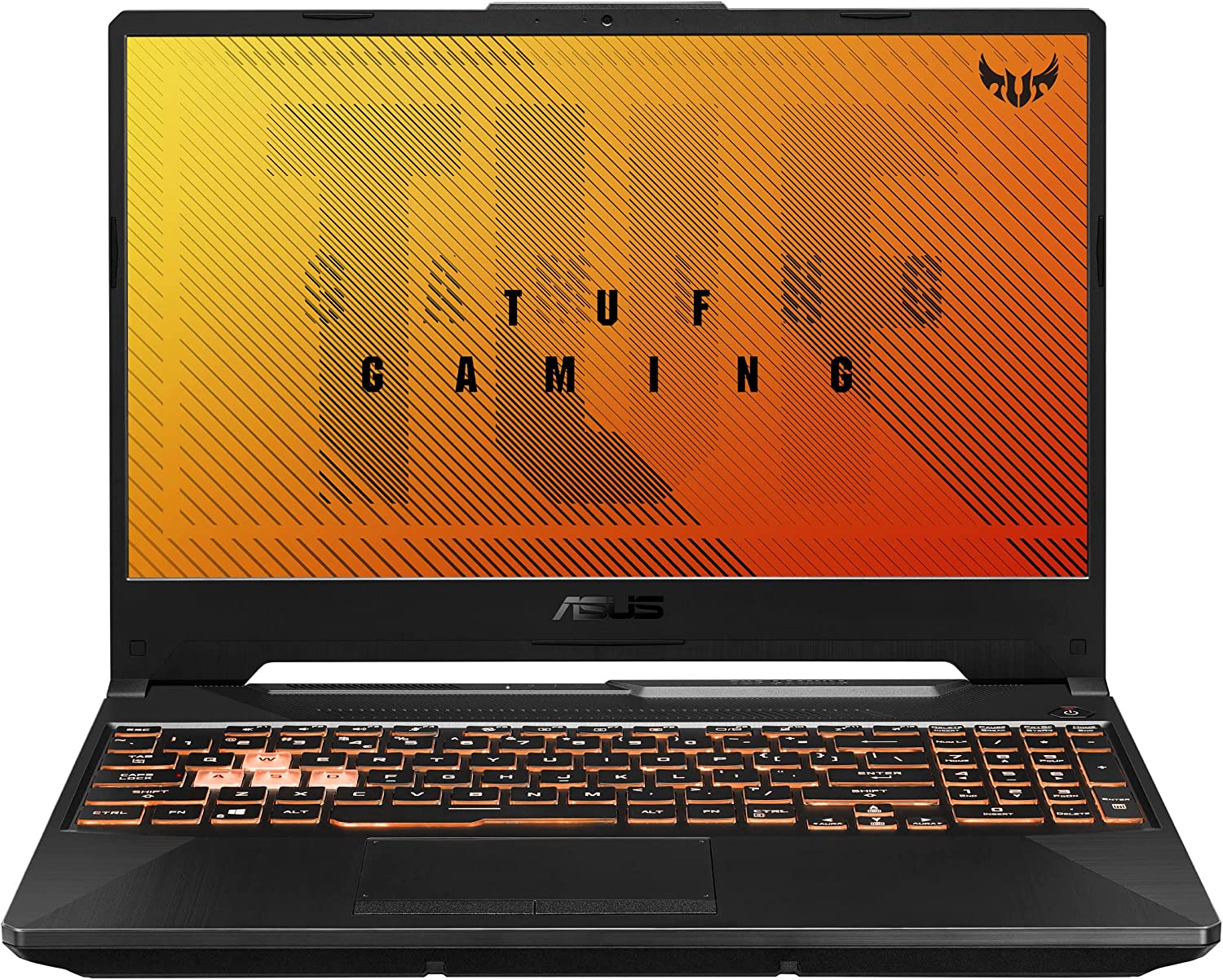 ASUS TUF Gaming F15 FX506LHB-HN323W (Bonfire Black) Gaming Laptop, I5-10300H 8GB 512G GB SSD, NV GTX1650, WIN11 HOME, 15.6 inch FHD 1920X1080 16:9 144Hz, HD Webcam, RGB-Backlit-Eng-Arb-KB