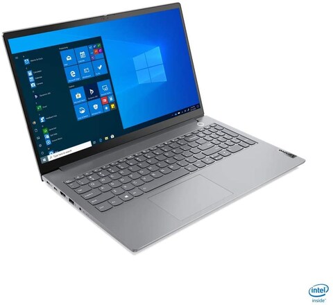 Lenovo Thinkbook 15 Gen 2, 11th Gen Core i7-1165G7 Upto 4.7GHz, 15.6&quot; FHD 220Nits Anti Glare Display, 8GB RAM, 1TB HDD, BT, Webcam With ThinkShutter, English Keyboard, Windows 10 Pro, Mineral Grey