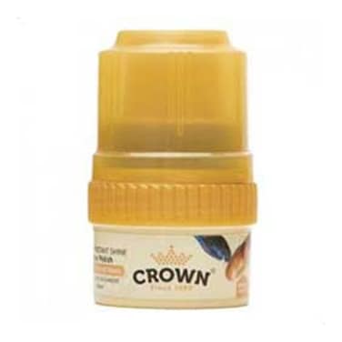 كراون ملمع احذية كريمي - 50 مل - شفاف