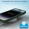 Remson Mag-X Magnetic Hybrid Protective Silicone Case Military Grade Protection For iPhone 14 Pro (Green)