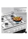 Nikai 50x50 Full Safety 4 Burner Gas Cooker, Oven And Grill Function, Easy Cleaning, Robust Burners, Rapid Preheat, Made in Turkey, U2110N5FS, White