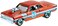 Hot Wheels Orange &amp; Blue 53rd Anniversary '64 Chevelle SS 1/5 Diecast 1:64Th Scale