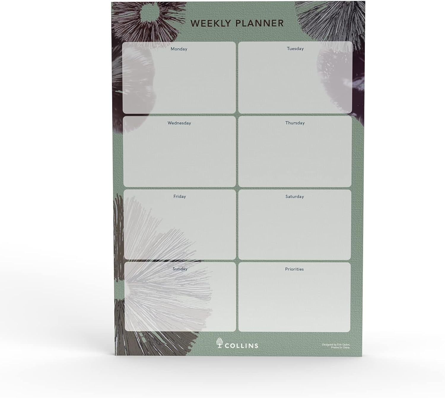 Buy Collins Flourish A4 Weekly Deskpad - To Do List and Task Tracker ...