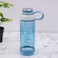 Royalford 650 ml Water Bottle- Rf11117 Transparent Plastic Bottle With Attached Easy Twist Lock Stylish Design Light-Weight And Easy To Carry High-Quality Non-Toxic And Eco-Friendly Blue