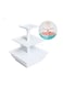 3-Tiered Square Pastry Stand أبيض 26x8.5x25سم