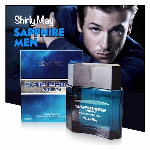 Shirley May Sapphire Men Eau De Toilette Natural Spray 100ml