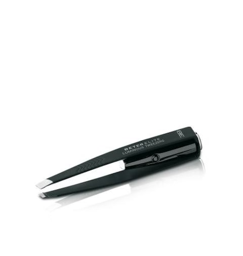 Buy Beter Elite Tweezers W/ Light  Mirror - Slanted in UAE