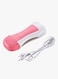 Depilatory Wax Heater for Hair Removal with 100ml Wax, 100 Pcs Wax Strip