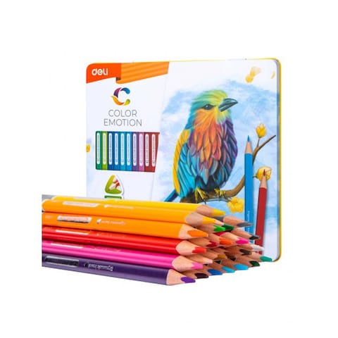 Deli Color Pencils Color Emotion Ec225 - 24 Colors