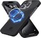 MONOCARBON Real Aramid Fiber [ULTRA SLIM] for iPhone 15 Pro MAX case cover [MagSafe Compatible] Lightweight Anti-Scratch - Matte Black