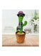 Electric Dancing Plant Cactus Plush Stuffed Toy with Music